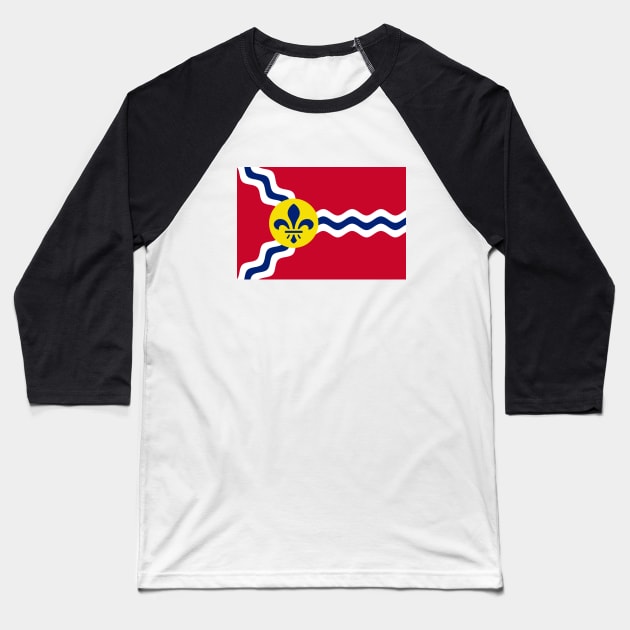 Flag of St. Louis Baseball T-Shirt by brigadeiro